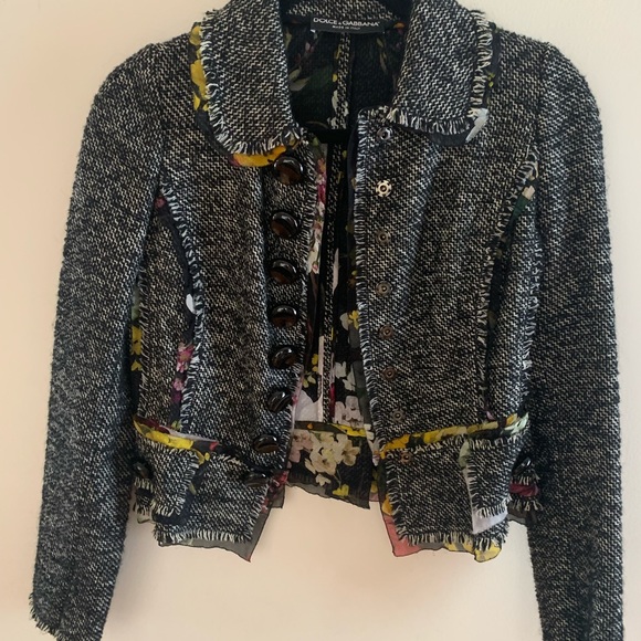 Dolce & Gabbana black jacket size 38Eu - Picture 3 of 7